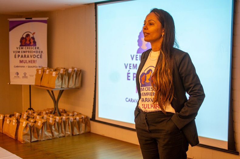 Mulheres da Caravana Qualifica Rio